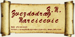 Zvezdodrag Marčićević vizit kartica